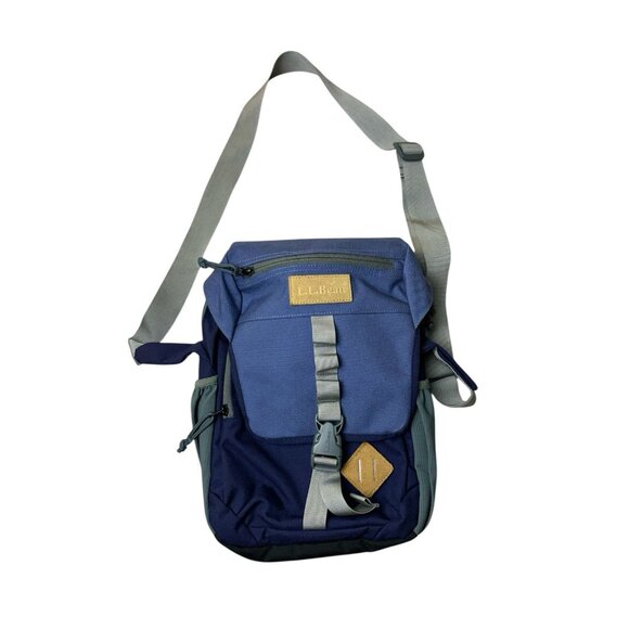 L.L. Bean Handbags - L.L. Bean Classic Campus Electronic Tablet Bag Crossbody Blue